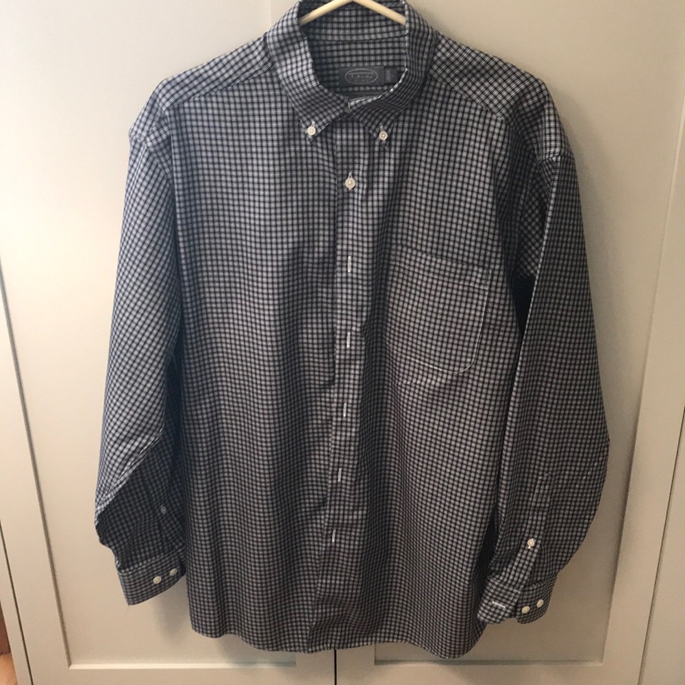 Talbots Mens Dress Shirt Size L